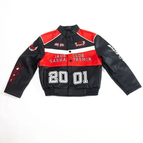 F21 BRATZ MOTO BOMBER JACKET - Picture 1 of 9